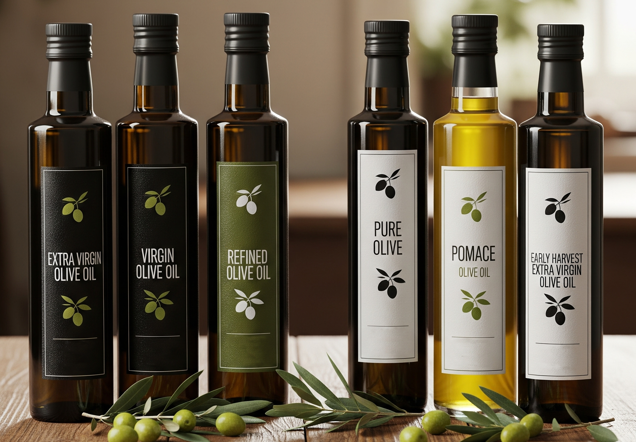 olive oil types