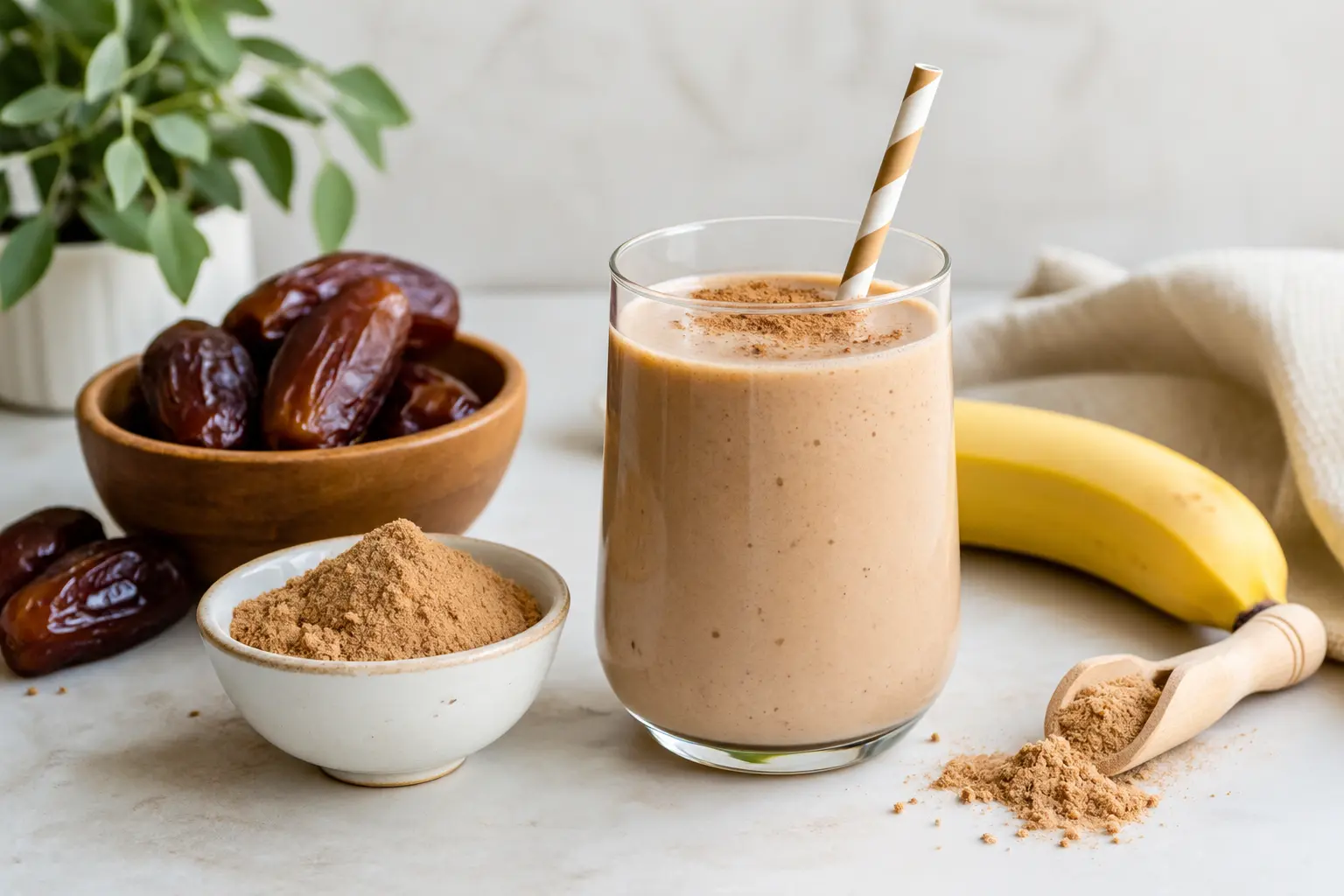 Date Powder in Modern Beverages