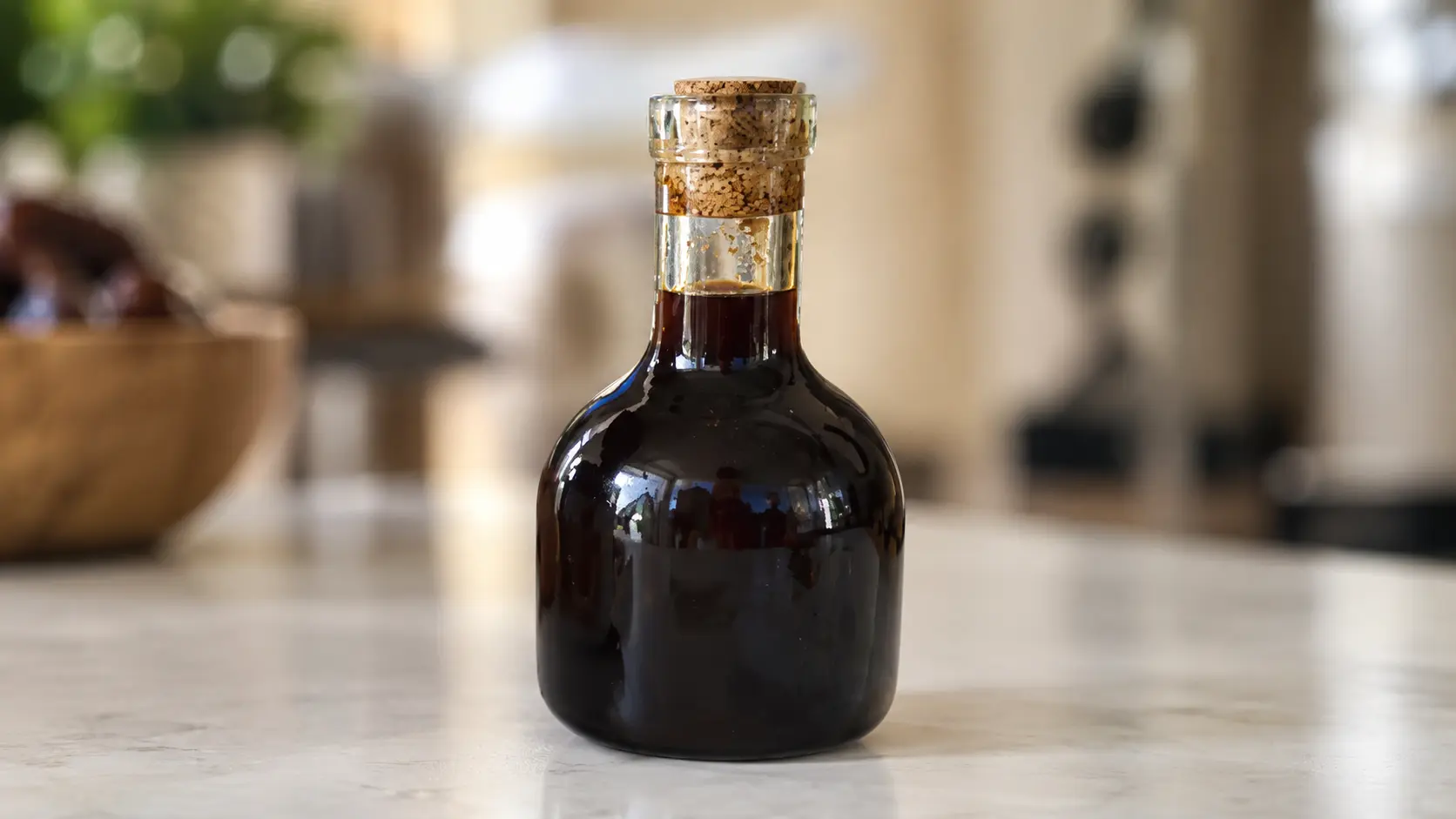 carob syrup bottle