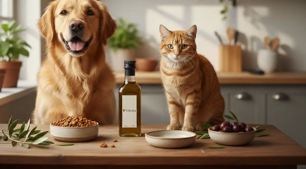 is olive oil good for dogs and cats