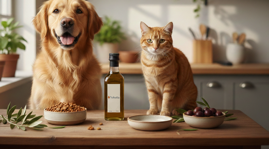 is olive oil good for dogs and cats