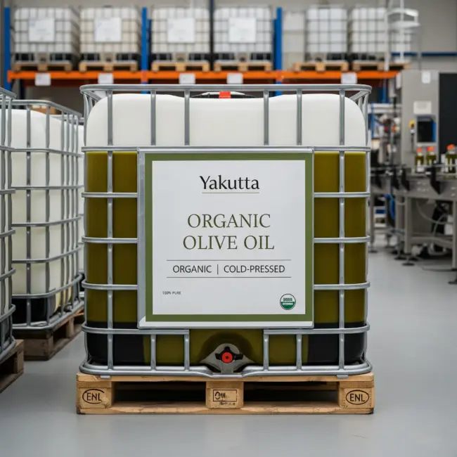 organic olive oil IBC Tank