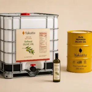 bulk refined olive oil IBC - barrel- bottle
