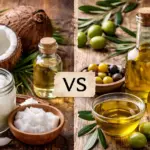 coconut oil vs olive oil