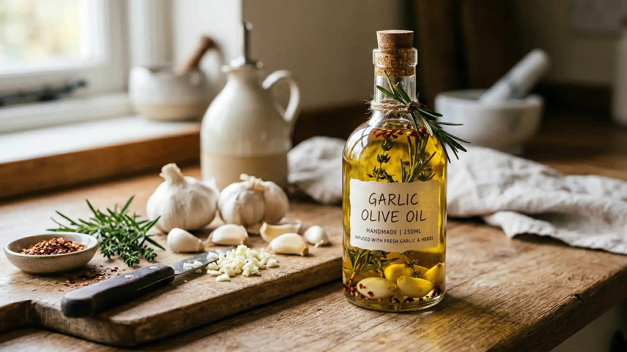 garlic olive oil