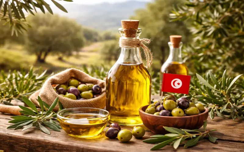 Huile d'olive tunisienne