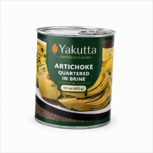 canned Artichoke quarters in brine