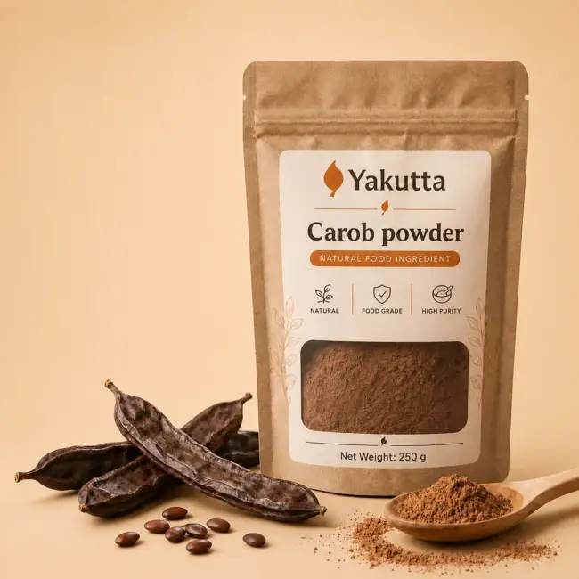 carob powder package 250g
